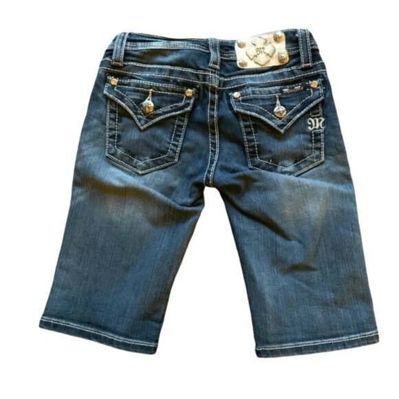 Girls Miss Me capris size 12 - Picture 2 of 6